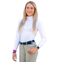 Harcour Lexi Hunter Competition Shirt 5 Harcour Lexi Hunter Competition Shirt -Cavalleria Toscana Store lexi competition shirt white harcour 72461.1656269727