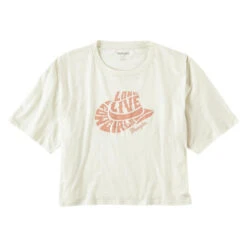 Wrangler Long Live Cowgirls Crop Tee -Cavalleria Toscana Store live cowgirls ss offwhite hero 112318823 wrangler 59907.1663118746