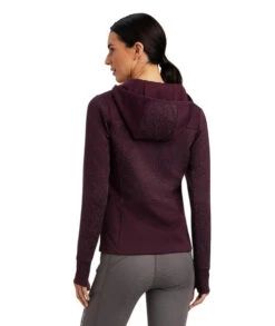 Ariat Lumina Full Zip Hoodie -Cavalleria Toscana Store lumina full zip hoodie mulberry back 10041388 ariat 27578.1661647488