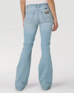 Wrangler Mae Mid Rise Trouser Jean -Cavalleria Toscana Store mae mid rise trouser elena back person 112330011 wrangler 79514.1682108380