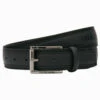 Cavalleria Toscana Men's Laser Cut Leather Belt -Cavalleria Toscana Store mens belt laser cut leather black CIN095 PE022 9999 CT 21275.1654118697