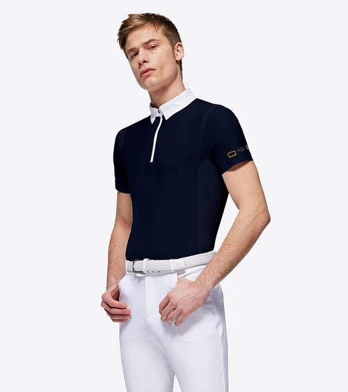 Men's RG Zip Competition Polo Short Sleeve 7 Men's RG Zip Competition Polo Short Sleeve - Image 5
