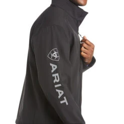 Men's Ariat Logo 2.0 Softshell Jacket -Cavalleria Toscana Store mens logo 2.0 softshell black sleeve 10023322 ariat 44744.1641589627