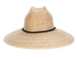 Men's Dorfman Overcast Lifeguard Hat -Cavalleria Toscana Store mens overcast palm hat natural front MS461OS NATURAL dorfman 88464.1691271596