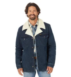 Men's Wrangler Wrange Jacket -Cavalleria Toscana Store mens wrange jacket denim front 112318516 wrangler 01596.1661913771