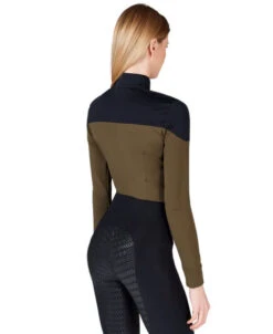 Vestrum Modane Training Top -Cavalleria Toscana Store modane training top blk brn back 22W6564 65056 00068 olive black vestrum 2 30153.1666402786