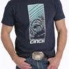 Cinch Crew Tee -Cavalleria Toscana Store mtt1690297 cinch crew tee navy front 89531.1541563390