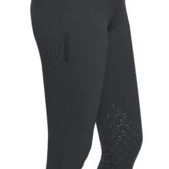 Cavalleria Toscana New Grip Logo Tape Breeches -Cavalleria Toscana Store new grip logo tape dark grey knee PAD133 PA010 8989 CT 60071.1625604011