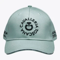 Cavalleria Toscana Orbit Cap -Cavalleria Toscana Store orbit cap teal front CPU021 GA021 5L00 cavalleria toscana 93470.1687361135