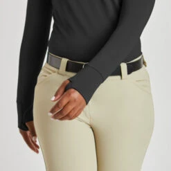 Piper Winter Essentials 1/4 Zip Baselayer -Cavalleria Toscana Store piper 1 4 essential baselayer black detail 33363 smartpak 32127.1665874905