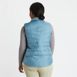Piper Down Vest -Cavalleria Toscana Store piper down vest aquamarine back 30464 smartpak 89312.1665872996