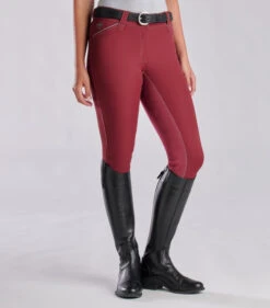 Piper Evolution Breeches Full Seat -Cavalleria Toscana Store piper evolution fs merlot front 33064 smartpak 27411.1665609358