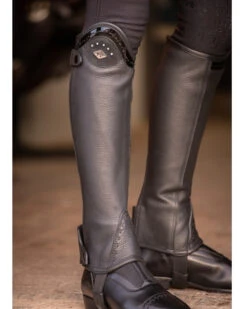 PÉNÉLOPE Pénélope Prisca Half Chaps -Cavalleria Toscana Store prisca half chaps black side penelope 88861.1691198856