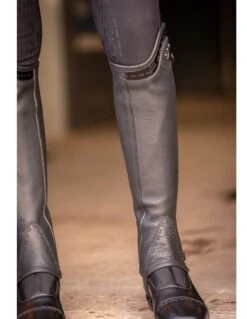 PÉNÉLOPE Pénélope Prisca Half Chaps -Cavalleria Toscana Store prisca half chaps black front penelope 43555.1691198743
