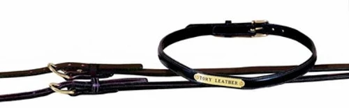 Raised Nameplate Belt By Tory Leather 3 Raised Nameplate Belt By Tory Leather