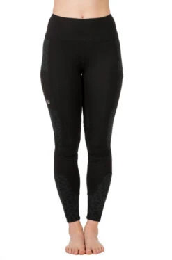 Horseware Ireland Horseware Reflective Riding Tights -Cavalleria Toscana Store reflective riding tights black reflect front CLHRTS KREF horsewear 59043.1651265987