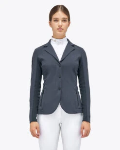 Cavalleria Toscana REVO Lite Tech Zip Jacket -Cavalleria Toscana Store revo lite tech zip blue grey front GGD037 JC019 8B00 CT 02164.1659742568