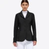RG Jersey And Mesh Riding Jacket 2 RG Jersey And Mesh Riding Jacket -Cavalleria Toscana Store rg mesh riding jacket black front RJW001 JS002 9999 ct 77742.1670294633