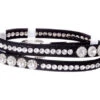 Kamberley Rhinestone Studded Skinny Belt -Cavalleria Toscana Store rhinestone studded skinny black 109 kamberley group 90831.1659579417