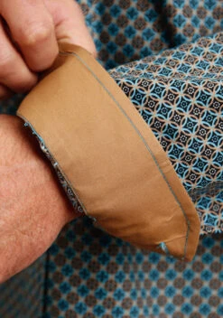 Cavalleria Toscana Store 36 Cavalleria Toscana Store -Cavalleria Toscana Store ring geo print shirt green cuff 1100105267005 stetson 41174.1605309394