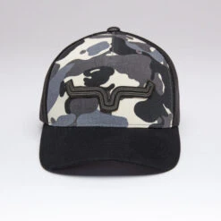Kimes Ranch Roped LP Trucker Hat 13 Kimes Ranch Roped LP Trucker Hat -Cavalleria Toscana Store roped lp trucker hat camo front 842606179205 kimes 30578.1684194359