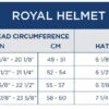 Tipperary Royal Wide Brim Equestrian Helmet -Cavalleria Toscana Store royal helmet size chart 9500 tipperary 71492.1574815579