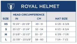 Tipperary Royal Equestrian Helmet 12 Tipperary Royal Equestrian Helmet -Cavalleria Toscana Store royal helmet size chart 9500 tipperary 95208.1574814542