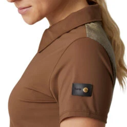 Horze Sagira Quick Dry Top 18 Horze Sagira Quick Dry Top -Cavalleria Toscana Store sagira quick dry top bison brown side detail 33571 bdbr horze 17260.1652040454