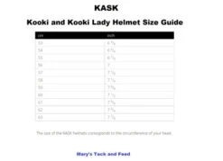 KASK Kooki Lady Helmet -Cavalleria Toscana Store size guide kooki helmet kask 28491.1631829723
