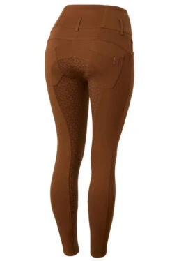Horze Tara High Waist Full Seat Breeches -Cavalleria Toscana Store tara high waist fs bison brown hero 36091 BDBR horze 49661.1652472261