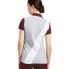 Ariat Taryn Polo Short Sleeve -Cavalleria Toscana Store taryn polo SS grey zinfandel back 10039378 ariat 37557.1645652340