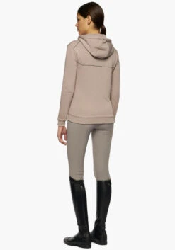 Cavalleria Toscana Team Daytona Zip Hoodie -Cavalleria Toscana Store team daytona crew blush back FED101 CO079 1A00 cavalleria toscana 48313.1657671807