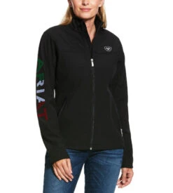 Ariat Team Softshell Mexico Jacket 17 Ariat Team Softshell Mexico Jacket -Cavalleria Toscana Store team mexico jacket black front 10031428 ariat 02175.1673560284