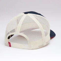 Kimes Ranch Team Pro Trucker Hat -Cavalleria Toscana Store team pro trucker hat navy back 842606179229 kimes 03654.1684193321