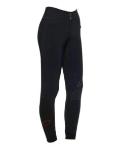 Cavalleria Toscana Team Red Stripe High Waist Breeches 21 Cavalleria Toscana Team Red Stripe High Waist Breeches -Cavalleria Toscana Store team red stripe hi waist navy side PAD162 JE010 7001 CT 38565.1640812879