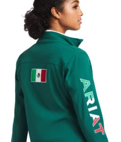 Ariat Team Softshell Mexico Jacket 16 Ariat Team Softshell Mexico Jacket -Cavalleria Toscana Store team softshell mexico verde flag 10039460 ariat 01678.1673560136