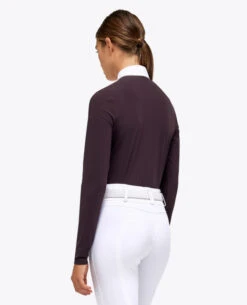 Cavalleria Toscana Tech Pique Show Polo Long Sleeve 7 Cavalleria Toscana Tech Pique Show Polo Long Sleeve -Cavalleria Toscana Store tech pique polo ls dk.purp back POD313 JE022 3A00 cavalleria toscana 03047.1664131251