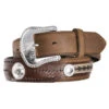 Tony Lama The Duke Belt -Cavalleria Toscana Store the duke leather belt bark tony lama 48266.1654200908