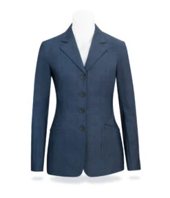 RJ Classics Victory Ladies Show Coat 9 RJ Classics Victory Ladies Show Coat -Cavalleria Toscana Store victory show coat navy plaid front V3021 rjclassics 33892.1659024692