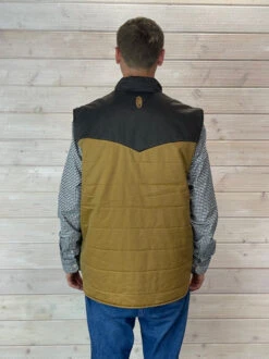 Men's Outback Trading Walker Vest -Cavalleria Toscana Store walker vest brown back outback 36742.1669083941