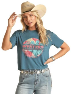 Rock & Roll Western Graphic Tee