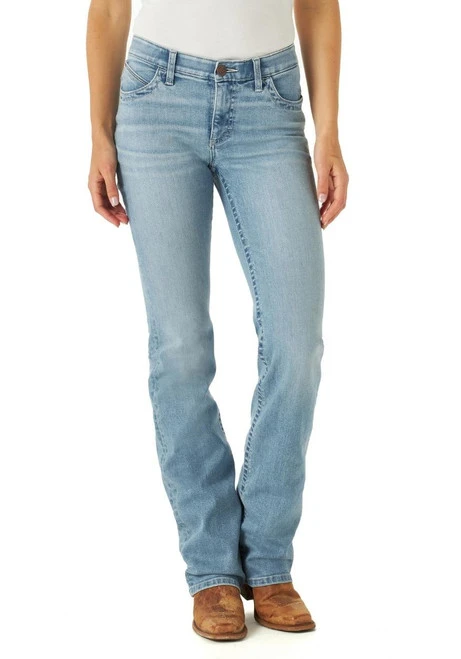 Wrangler Willow Riding Jean Light Wash 6 Wrangler Willow Riding Jean Light Wash - Image 4