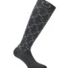 Cavalleria Toscana Logo Wool Socks -Cavalleria Toscana Store wool socks logo grey CZN038 AB038 8980 CT 57444.1671504817